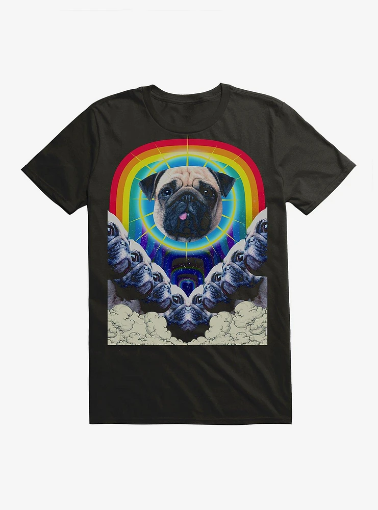 Rainbow Pug T-Shirt