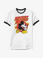 Disney Mickey Mouse Retro Ringer T-Shirt