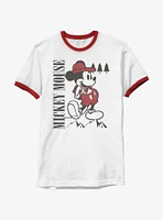 Disney Mickey Mouse Hike Champions Ringer T-Shirt