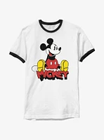 Disney Mickey Mouse Vintage Mick Ringer T-Shirt