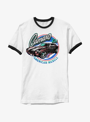 General Motors Camaro American Muscle Ringer T-Shirt