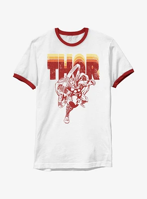 Marvel Thor Retro Ringer T-Shirt