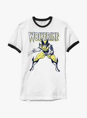 X-Men The Stare Down Ringer T-Shirt