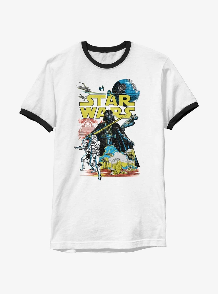 Star Wars Rebel Classic Ringer T-Shirt