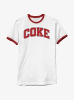 Coca-Cola Coke Collegiate Ringer T-Shirt