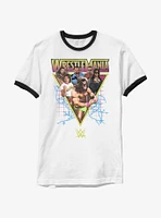 WWE Wrestlemania Legends Retro Triangle Ringer T-Shirt