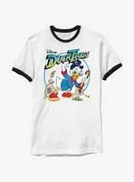 Disney Ducktales Dis So Scrooge Ringer T-Shirt