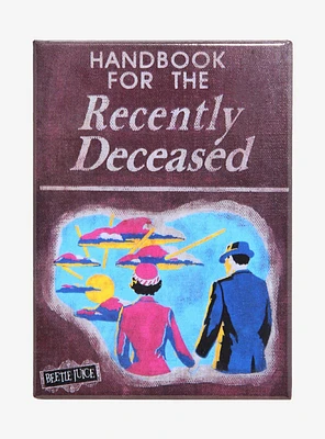 Beetlejuice Handbook for the Recently Deceased Figural Magnet