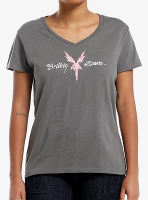 Britney Spears Fairy Girls V-Neck T-Shirt