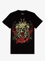 Slayer Skulls Glow-In-The-Dark Boyfriend Fit Girls T-Shirt