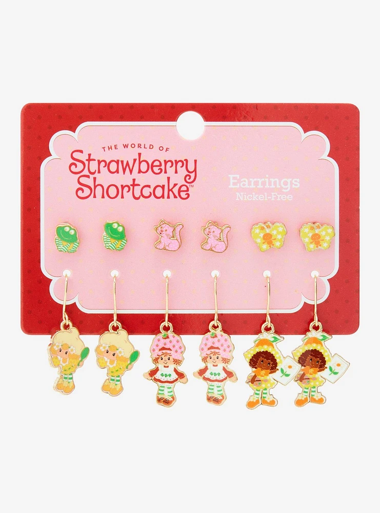 Strawberry Shortcake and Friends Pets Earring Set