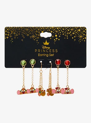 Disney Cinderella Jaq & Gus Gus Earring Set