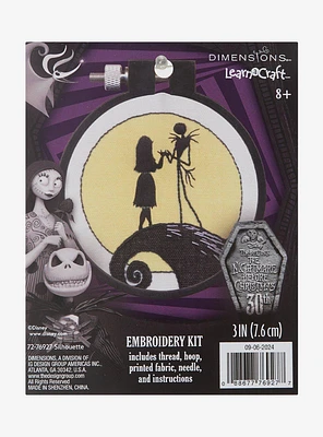 Disney The Nightmare Before Christmas Spiral Hill Embroidery Kit