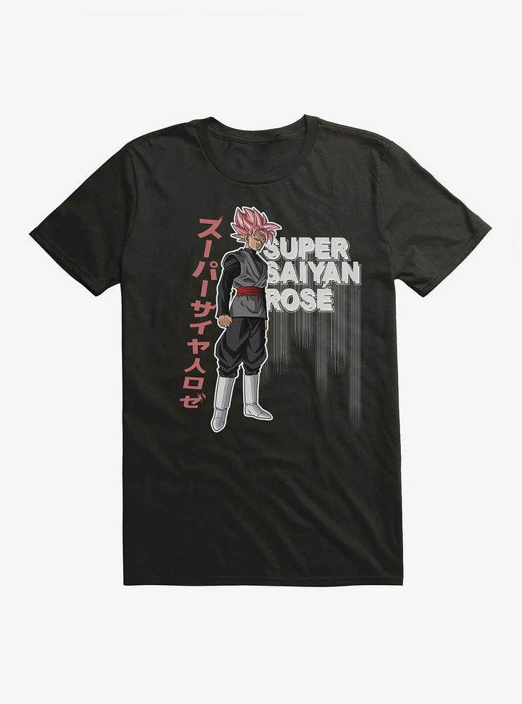 Dragon Ball Super Goku Black Saiyan Rose T-Shirt