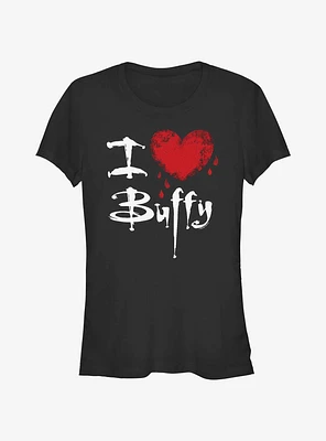 Buffy The Vampire Slayer I Love Girls T-Shirt