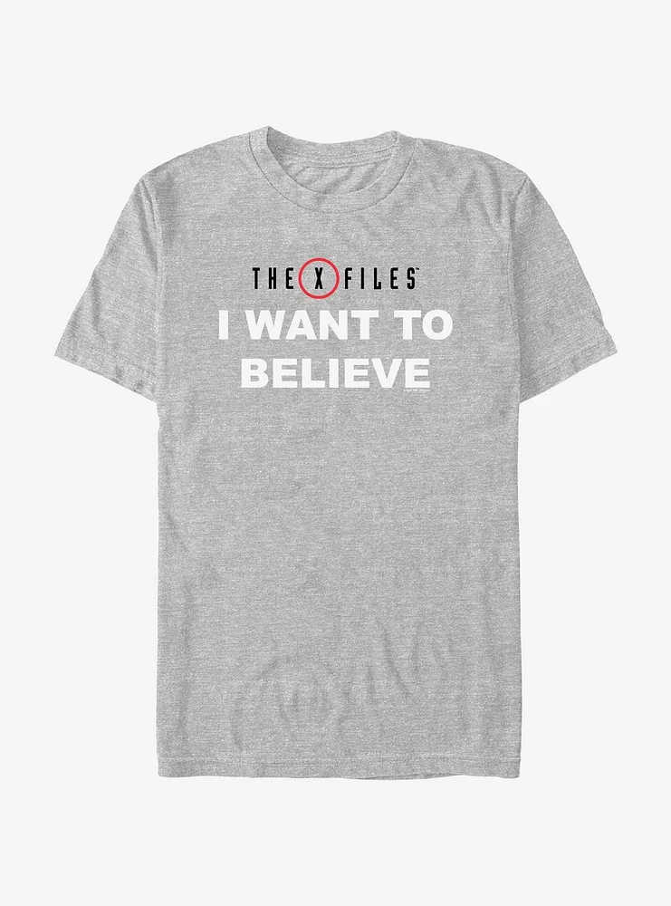 The X-Files I Want To Believe T-Shirt