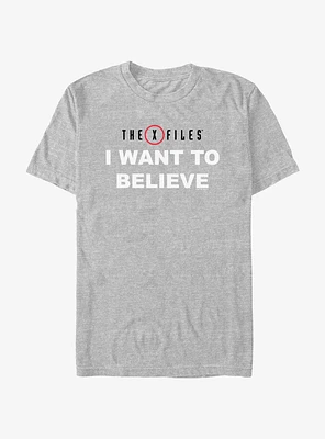 The X-Files I Want To Believe T-Shirt