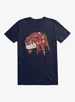 Sonic The Hedgehog Knuckles Pixel Profile T-Shirt