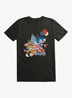 Sonic The Hedgehog Tails Fourth Of July T-Shirt