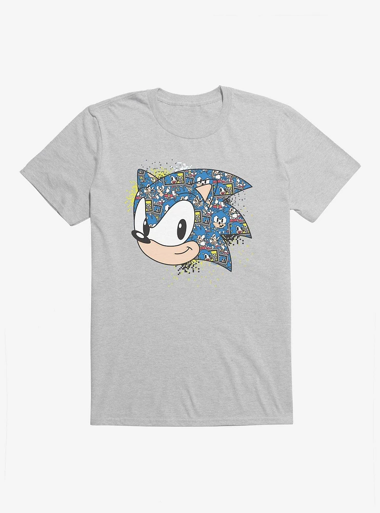 Sonic The Hedgehog Pixel Profile T-Shirt