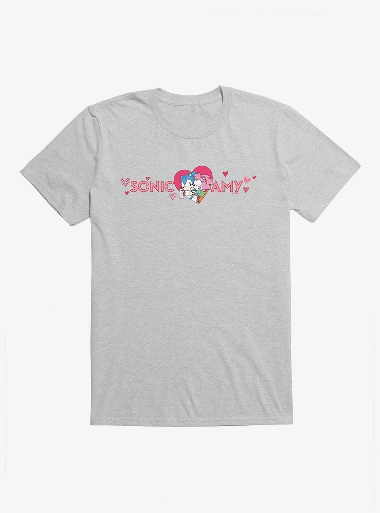 Sonic The Hedgehog Heart Amy T-Shirt