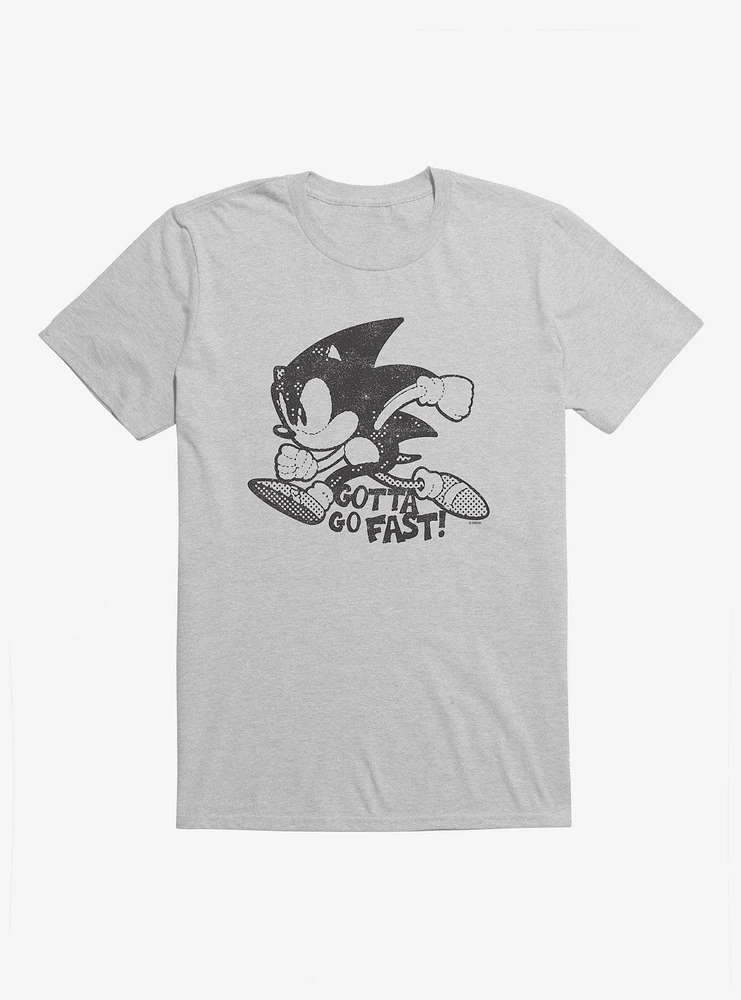 Sonic The Hedgehog Cutout Silhouette T-Shirt