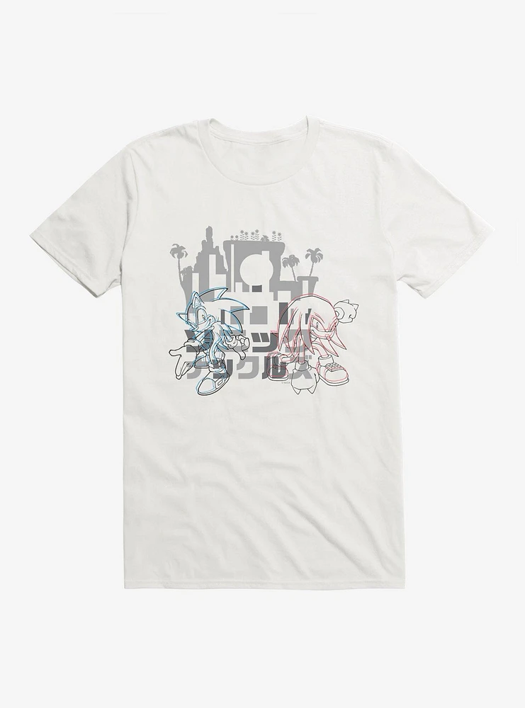 Sonic The Hedgehog Knuckles Go Time T-Shirt