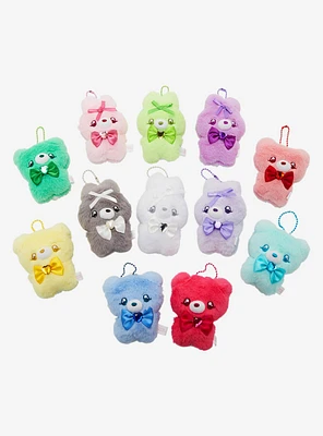 Teddy Bear & Rabbit Blind Assorted Plush Keychain