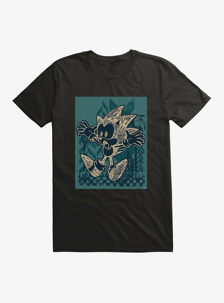 Sonic The Hedgehog Bohemian Shock T-Shirt