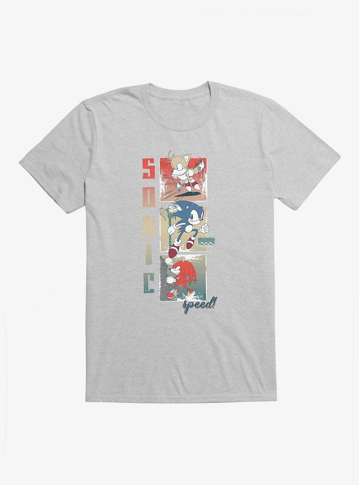 Sonic The Hedgehog Bohemian Tails Knuckles T-Shirt