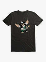 Gremlins Mohawk Mogwai On Guitar T-Shirt