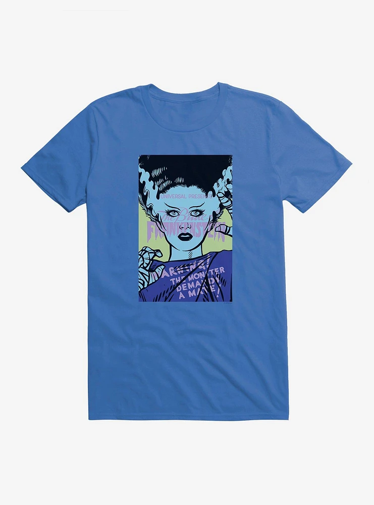 Bride Of Frankenstein Monster Demands A Mate T-Shirt