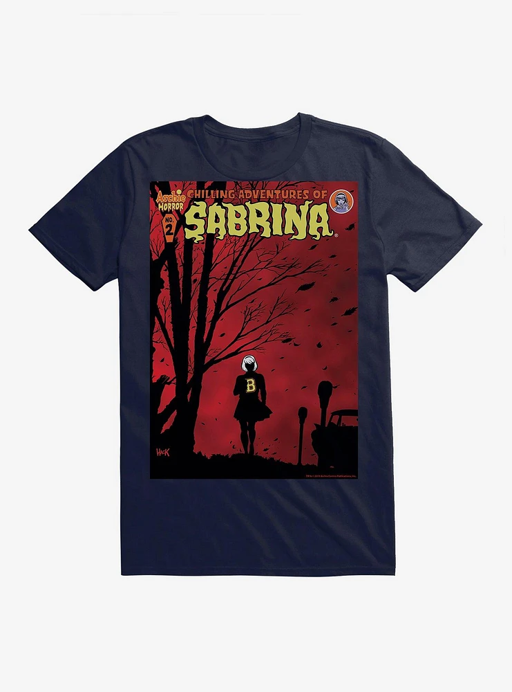 Chilling Adventures of Sabrina Windy Poster T-Shirt