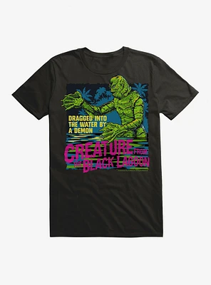 Creature From The Black Lagoon Dragged Into Water By A Demon T-Shirt