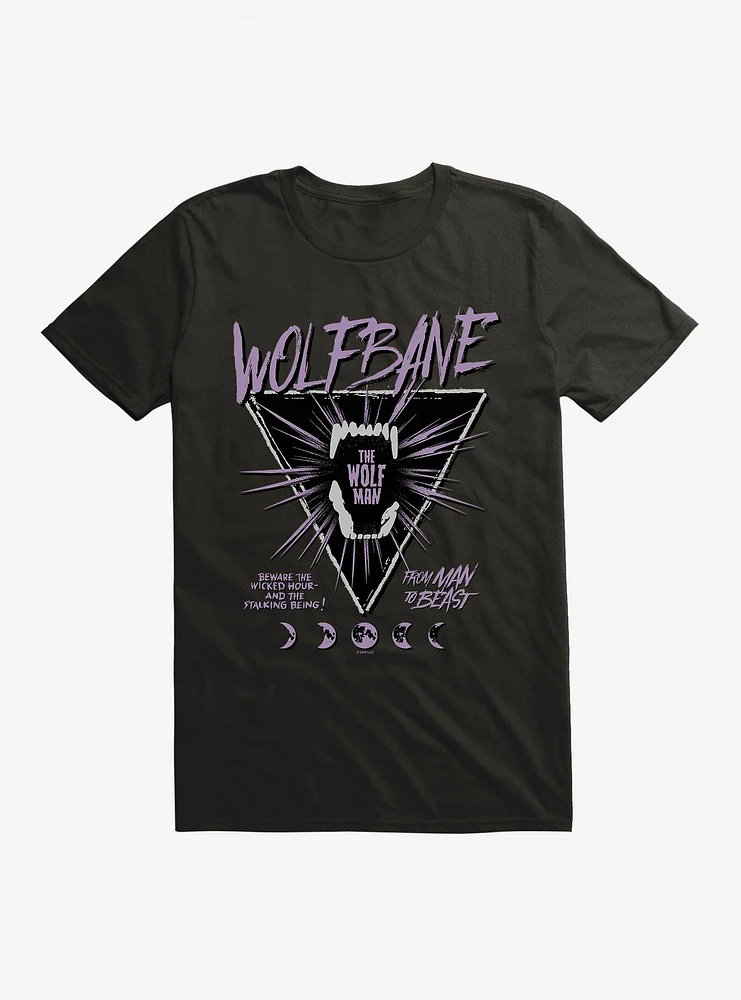 Universal Monsters The Wolf Man Wolfbane T-Shirt