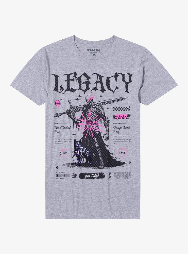 Legacy Skeleton Warrior T-Shirt By Yujin Clothing