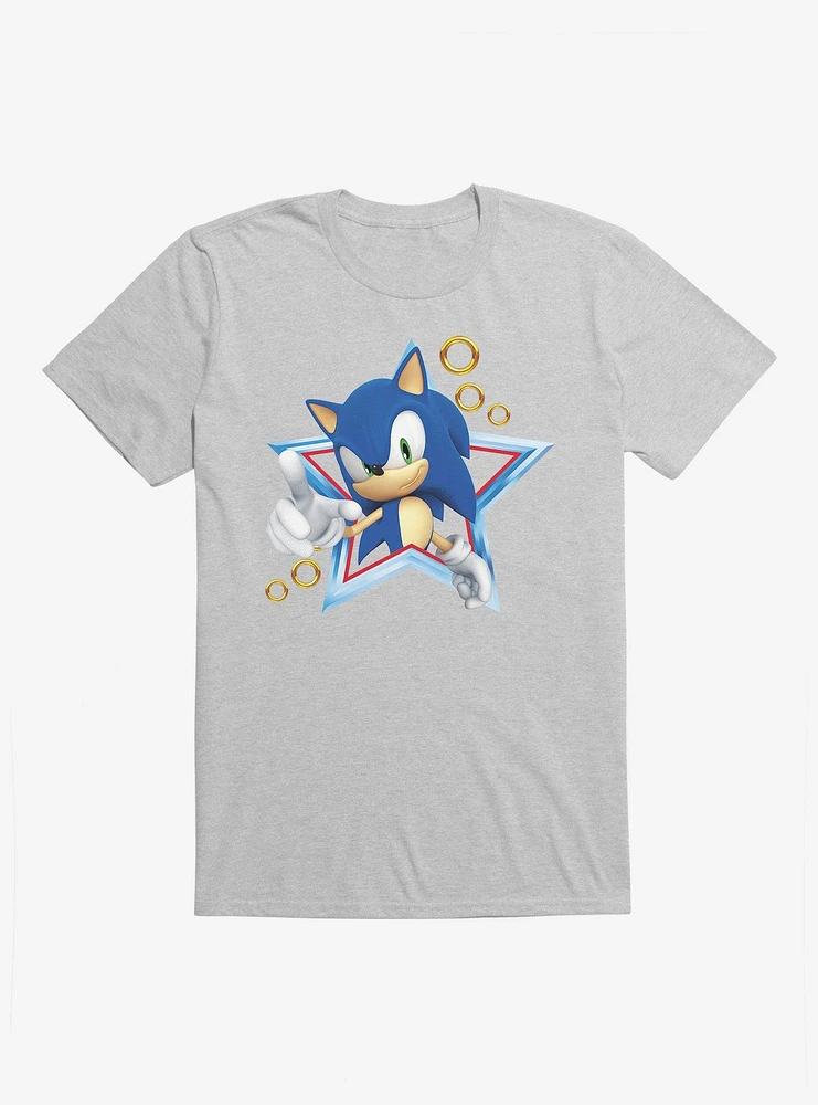 Sonic The Hedgehog 3-D Star T-Shirt