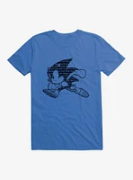 Sonic The Hedgehog Script Silhouette T-Shirt