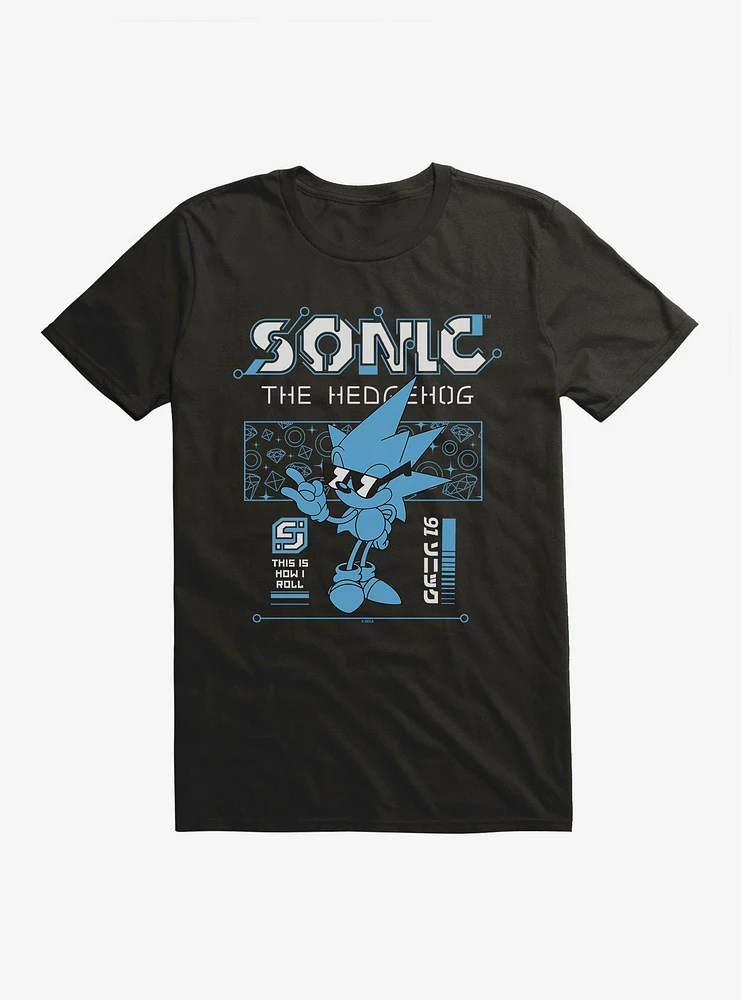 Sonic The Hedgehog Cool Sonic: This Is How I Roll T-Shirt