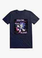 Sonic The Hedgehog Too Slow Glitch T-Shirt