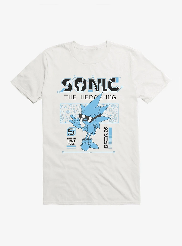 Sonic The Hedgehog Cool Sonic: This Is How I Roll T-Shirt