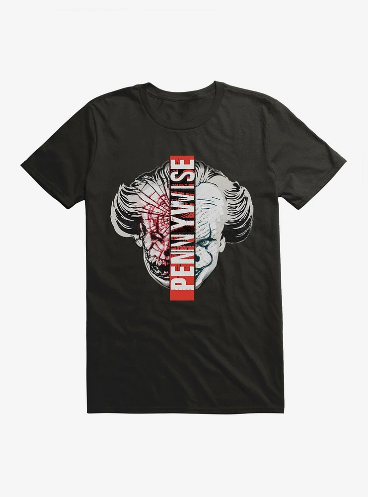 IT Chapter Two Pennywise Split Face T-Shirt