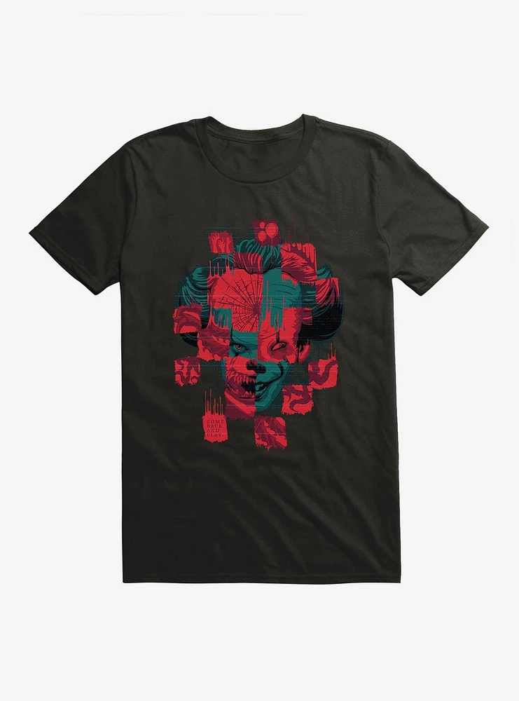 IT Chapter Two Pennywise Jumbled T-Shirt