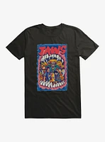 Jaws Comic Art Poster T-Shirt