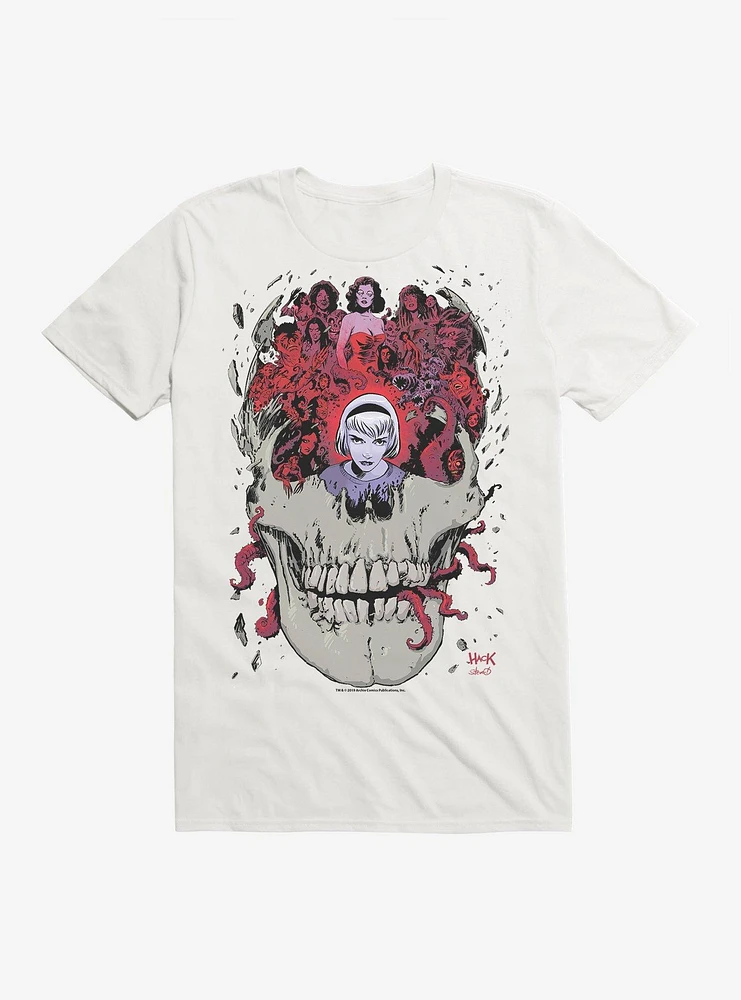 Chilling Adventures of Sabrina Skull T-Shirt