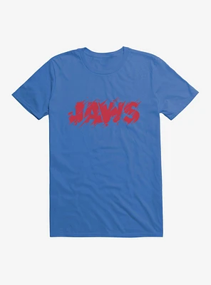 Jaws Classic Thrash Title Script T-Shirt