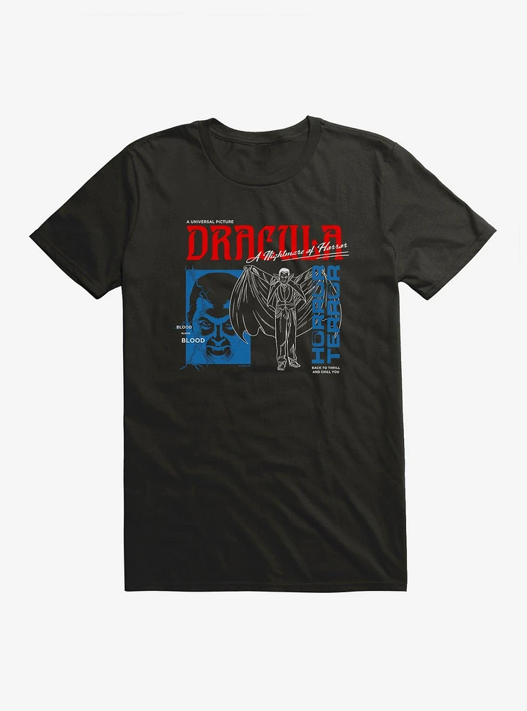 Universal Monsters Dracula Blood T-Shirt