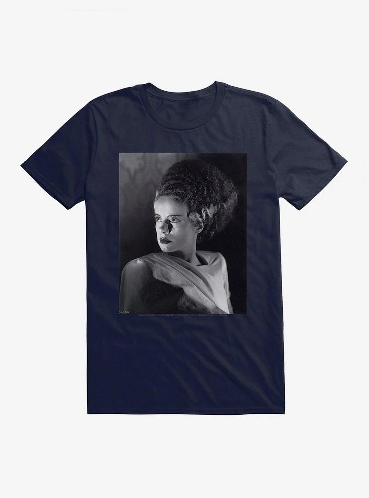 Universal Monsters Bride Of Frankenstein Surprise Look T-Shirt