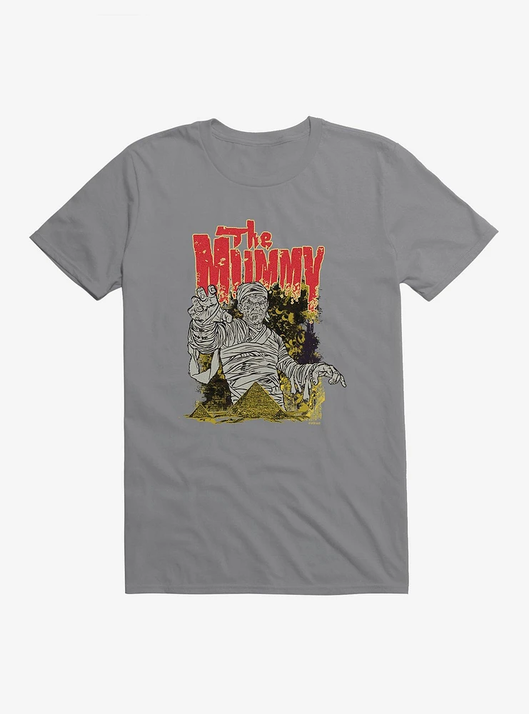 Universal Monsters The Mummy Pyramids T-Shirt