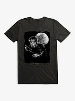 The Wolf Man Moon Pose T-Shirt